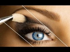 5 great tutorials to teach you how to apply eyeshadow properly...even if you are a beginner Droopy Eye Makeup, Hooded Eyelids, Makeup Tutorial Eyeshadow, Makeup Easy, How To Apply Eyeshadow