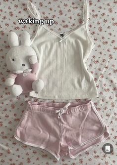 Coquette Sleepwear, Pretty Pjs, Cute Pijamas, Cute Pyjama, Cute Pyjamas, Pyjamas Shorts, Pink Sleepwear, Pajamas Aesthetic