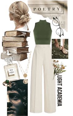 light academia book nerd Outfit | ShopLook Fall Lifestyle, Light Academia Outfit, Surfergirl Style, Dark Academia Outfits, Academia Outfits, Academia Style, Academia Fashion, Summer Inspo, Light Academia