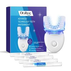 Teeth Whitening Set Fast Stain Removal Portable Household Teeth Instant Whitening Beauty Instrument Features: 1. Instant Teeth Whitening: Our teeth whitening kit is designed to quickly and effectively stains, giving you a brighter and whiter smile in no. With its advanced technology, it delivers instant results, allowing you to achieve that white smile effortlessly. 2. Portable and Convenient: This teeth whitening kit is for people . Its compact and portable design allows you to carry it with yo Snow Teeth Whitening, Teeth Whiting At Home, Teeth Whitener, Whitening Teeth, Teeth Whitening Pen, White Smile, Whitening Kit, Stain Removal, Teeth Whitening Kit