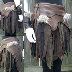 Barbarian Costume, Vikings Halloween, Costume Viking, Viking Cosplay, Linen Wrap Skirt, Skirt Diy, Viking Costume, Larp Costume, Diy Skirt