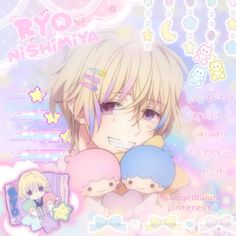 N♡ REP♡STS UNLESS WITH CREDIT PLEASE🫶 #sanriodanshi #ryonishimiya #cutecoreedit Ryo Nishimiya, Magical Boy, Kawaii Core, Pfp Anime, Poster Stickers, Aesthetic Anime, Aesthetic Pictures