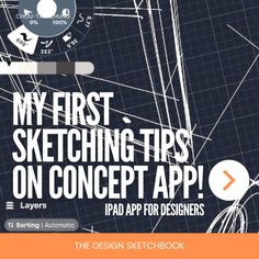 the design sketchbook for my first sketching tips on concept app is now available