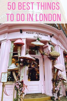 Peggy Poschen pretty pink cake shop in London London List Things To Do, Must Sees In London, London Attractions Places To Visit, Free Places To Visit In London, Must Do Things In London, London Travel Guide Places To Visit, Best Things To Do In London England, Travel To London Tips, London Tips Things To Do