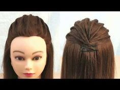 Hair Plait, Easy Hair Up, Plait Styles, Updo Easy, Easy Party Hairstyles, Hairstyles Anime, Easy Updos For Medium Hair, Hairstyles School, Anime Hairstyles