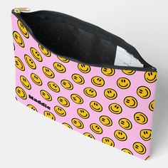 Preppy Pencil Case Accessory Pouch | Zazzle Preppy Pencil Case, Preppy Christmas List, Preppy Must Haves, Middle School Essentials, Preppy School Supplies, Preppy Essentials, Preppy Accessories, Preppy Gifts, Preppy School