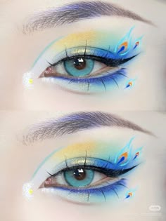 Oddly Aesthetic, Anime Eye Makeup, Ideal Makeup, Cute Eye Makeup, Character Makeup, Swag Makeup, Unique Makeup, Dope Makeup