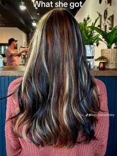 Pink Hair Highlights, Long Fine Hair, Hair Challenge, Hair Inspiration Short, Mixed Hair, Pretty Hair Color