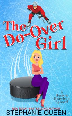 the cover of the book, the over - girl by stephanie queen and illustrated by author