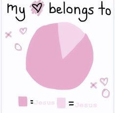 i love my belongs to jesus and jesus loves me