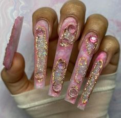 Euphoric Acrylic Nails, Luminous Nails, Weak Nails, Drip Nails, Baddie Nails, Ombre Acrylic Nails, Exotic Nails, Really Cute Nails, Long Square Acrylic Nails