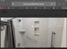 an image of a bathroom that is on the webpage for onlycollection com