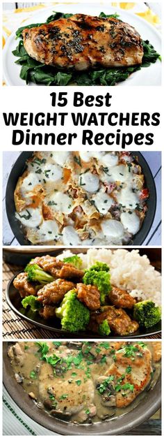 the best weight watchers dinner recipes