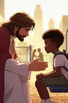 Jesus art wallpaper anime style Comforting Art Aesthetic, Christian Anime Art, Anime Bible Verse, Jesus Anime Art, God Jesus Image, Comforting Anime, Jesus Cute Wallpaper, Jesus Aesthetic Pictures, Jesus Art Aesthetic