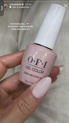 Nails Inspo Color Trends 2024, Opi Nail Polish Colors, Opi Gel Nails, Opi Nail Colors, Nail Color Trends, Stickers Sheet, Basic Nails, Gel Nail Colors, Top Nail