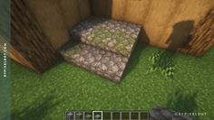 an image of a room in minecraft that looks like it could be used as a bed