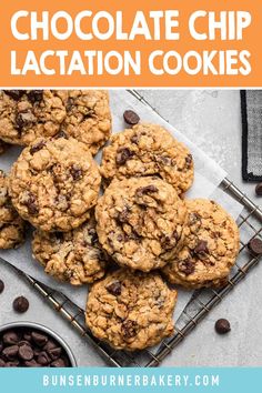 Cookies Oatmeal Chocolate Chip, Cookies Oatmeal, Lactation Cookies Recipe, Oatmeal Chocolate Chip Cookie Recipe, Dessert Board, Breastfeeding Foods, Lactation Recipes