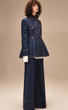 Ellery Resort 2017 | Moda Operandi Resort 2017 Fashion, Customer Profile, Green Prom, Denim Outfits, Modesty Fashion, All Jeans, Fall Inspiration, Fashion 101, Hijabi Fashion