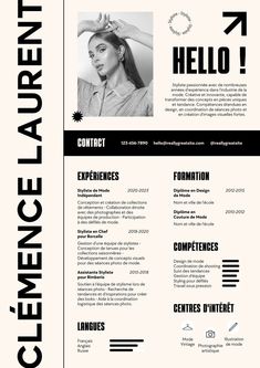 Resume Design Modèles Graphiques - Envato Elements Artistic Cv Design, Creative Director Resume Design, Best Cv Design, Marketing Cv Design, Personal Page Design, Personal Branding For Graphic Designer, Cv Inspiration Design, Resume Website Design Layout