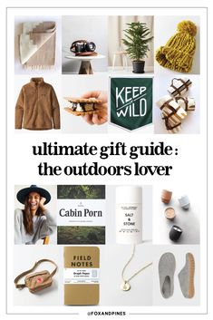 the ultimate gift guide for outdoors lovers