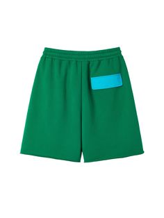 Details: Bursting with vibrancy, these green coloured shorts exude a springtime vibe. Loose fit, elasticated waistband with drawstring design, side pockets Slightly rolled hem, back pockets with a splash of blue, casual and spontaneous. Materials & Care: Polyester fibre 100% (except trim) Hand wash | Dry clean Do not bleach Size & Fit: Model is 5'7", Bust 32, Waist 24, Hips 35, wearing a size S Item #: JN1PA48 Green Cotton Bottoms With Built-in Shorts, Green Drawstring Summer Shorts, Green High-waisted Cotton Shorts, Short Green Cotton Bottoms, Green Bottoms With Side Pockets For Summer, Green Cotton Bottoms Of Short Length, Green Cotton Bottoms With Short Length, Casual Green High-waisted Shorts, Casual High-waisted Green Shorts