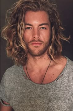 Derek Jaeschke More #manbun Mens Hair Long, Long Hair And Beard, Thick Hairstyles, Man With Long Hair, Surfer Hair, Top Male Models, Men's Long Hairstyles, Corte De Cabelo Masculino, Mens Cuts