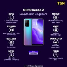 the oppo renos 2 launched in singapore and is now available for pre - order