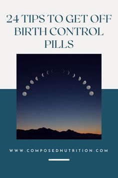 Not sure how to stop hormonal birth control without symptoms? In this post you’ll learn the best tips for diet, foods, supplements, and lifestyle that can help you get off of the pill and have a normal menstrual cycle. Find more hormone, period, fertility and birth control tips at composednutrition.com. Non Hormonal Birth Control, Stopping Birth Control, Natural Birth Control, Fertility Awareness Method, Period Tips, Basal Body Temperature, Luteal Phase, Fertility Nutrition, Birth Control Methods