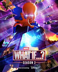 the poster for what if? season 2