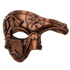 PRICES MAY VARY. Looks Very Expensive: All mechanical parts are precisely stitched and hand-bonded,a lot of detail on mask definitely worth it New Upgraded Version: The design of adjustable elastic band, make sure you no more uncomfortable and slipping mask Cool Looking Steampunk:unique, cyborg, nostalgic and mysterious.Made a perfect addition to your cosplay outfit Comfortable to Wear：The size design is suitable for most adults,let you immediately become the focus of attention in the crowd Cons Steampunk Masquerade Outfit, Steampunk Masquerade Mask, Masquerade Mask Design, Steampunk Masks, Steam Punk Costume, Mardi Gras Ball, Carnival Masquerade, Masquerade Outfit, Halloween Maze