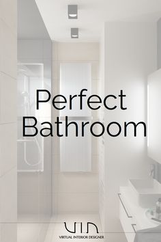 Bathroom Design Ideas Interior Design Remodel Luxury Cozy Minimal Modern Colors Tiles Mirrors Makeover Layout Floorplan Decor Decoration Bathroom Necessities, Bathroom Layout, Shower Stall, World Of Interiors, Bath Design