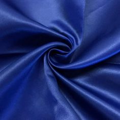 the blue fabric is very soft and shiny