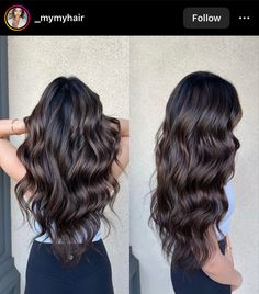 Dark Mid Length Hair, Dark Brown Hair Balayage, Homecoming 2024, Kim Hair, Black Hair Balayage, Dark Brunette Hair, Dramatic Hair