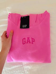 Spring Aesthetic Pink, Pink Gap Hoodie, Spring Must Haves, Girly Boss, Hoodie Gap, Gap Outfits, Gap Hoodie, Spring Hoodie, Hoodie Aesthetic