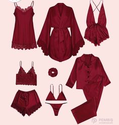 Sleepy Outfits, Venus Scorpio, Pijama Satin, Matching Outfits Best Friend, Sleepwear Fashion, Cute Sleepwear, Designer Party Wear Dresses