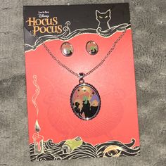 Disney Hocus Pocus Halloween Earrings And Necklace Set Brand New Hocus Pocus Halloween, Earrings And Necklace Set, Earrings And Necklace, Disney Jewelry, Halloween Earrings, Hocus Pocus, Necklace Set, Womens Jewelry Necklace, Jewelry Necklaces