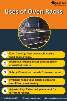 Oven Racks Safety In The Kitchen, New Oven, Oven Rack, Kitchen Safety, Cooking Dishes