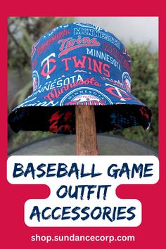 Twins Logo, Summer Ponytail, Hat Ponytail, Ponytail Hat, Hat Handmade, Fishing Hat, Low Ponytail, Watch Party