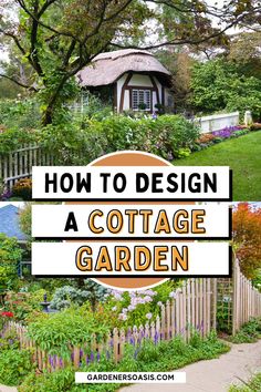 How To Design A Modern Cottage Garden | Gardening Big Garden Design, Garden Design Cottage, Garden Ideas Decoration, Cottage Front Garden