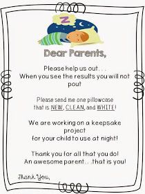 a sign that says dear parents, please help us out when you see the results you'll not put