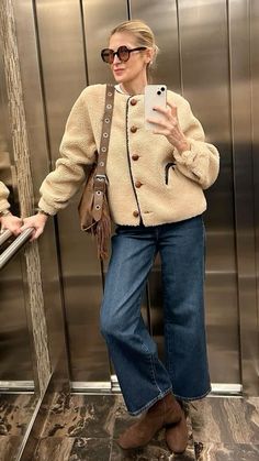 Kelly Rutherford Outfits, Blair Waldorf Outfits, Chic Outfits Classy, Womenswear Fashion, Jeans Outfit, Fashion Week Street Style