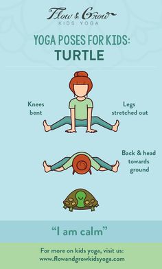 the yoga poses for kids turtle