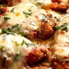 Chicken Parmigiana Meat Entrees, Oven Baked Chicken Parmesan, Baked Chicken Tenders, Chicken Parmigiana, Recipetin Eats, Parmesan Recipes