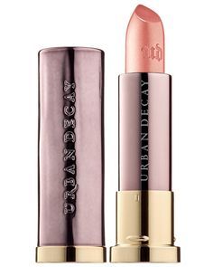 10 Rose Gold Lip Colors You Need in Your Life - Urban Decay Vice Lipstick in Gubby from InStyle.com Fall Lipstick, Best Red Lipstick, Hydrating Lipstick, Gold Lips, Lipstick Case, Moisturizing Lipstick