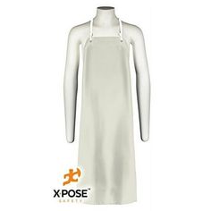 When it comes to safety, Xpose Safety has got you covered...literally - with our waterproof vinyl aprons! Whatever your craft is, you know that staying safe from harmful chemicals and keeping your clothes 100% stain and mess free is absolutely a priority. PRODUCT FEATURES 35" Wide x 45" Long - Extra Coverage High Quality 20 Mil Virgin Vinyl Material Rip & Tear Resistant Waterproof Chemical Resistant Comfortable Neck and Waist String Ties Colors: White or Green Quantity: 1 Pack, 2 Pack or 12 Pack Raw Edge Multipurpose Use: Cooking, Cleaning, Food Processing, Industrial Use, Scientific Use, and More HIGH QUALITY APRON An essential part to anyone's home gear is a strong, long-lasting apron. With our aprons, you're getting a long lasting product you can use while you're cooking, cleaning, gard Tie Colors, Waist Tie, Apron, Heavy Duty, Things To Come, Vinyl, White