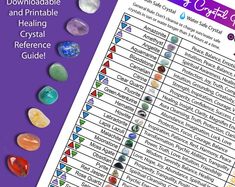 the crystals and crystal guide for kids