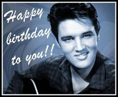 a happy birthday to you card with an image of a young man holding a guitar