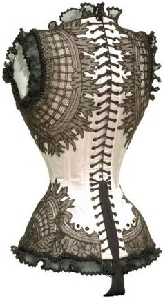 oh my Textile Tattoo, Corset Tattoo, Punk Corset, Chantilly France, Look Retro, Victorian Steampunk, Gothic Steampunk