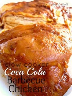 Coca Cola Chicken, Cola Chicken, Barbecue Chicken Recipe, Crock Pot Recipes, Weekend Meals, Crockpot Dishes, Barbecue Chicken, Crock Pot Slow Cooker