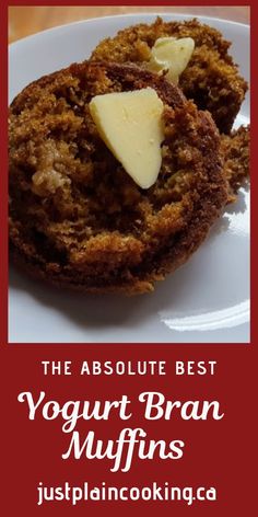 the absolute best yogurt bran muffins just plaincooking co